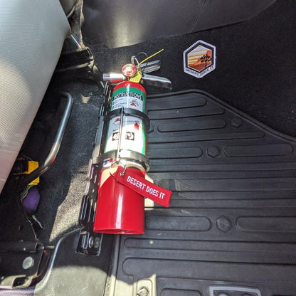 QUICK DROP FIRE EXTINGUISHER MOUNT (UNIVERSAL FIT) - Desert Does It