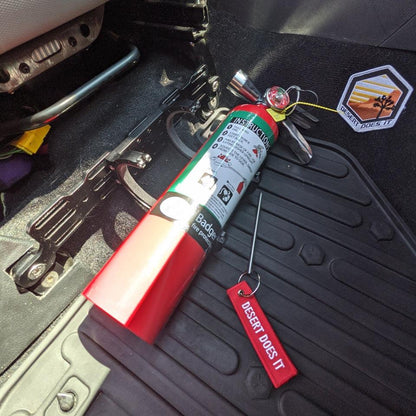 QUICK DROP FIRE EXTINGUISHER MOUNT (UNIVERSAL FIT) - Desert Does It