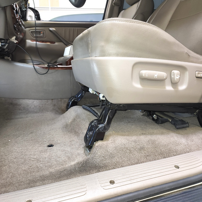 SEAT JACKERS INSTALLED IN TOYOTA TUNDRA 2000 TO 2006