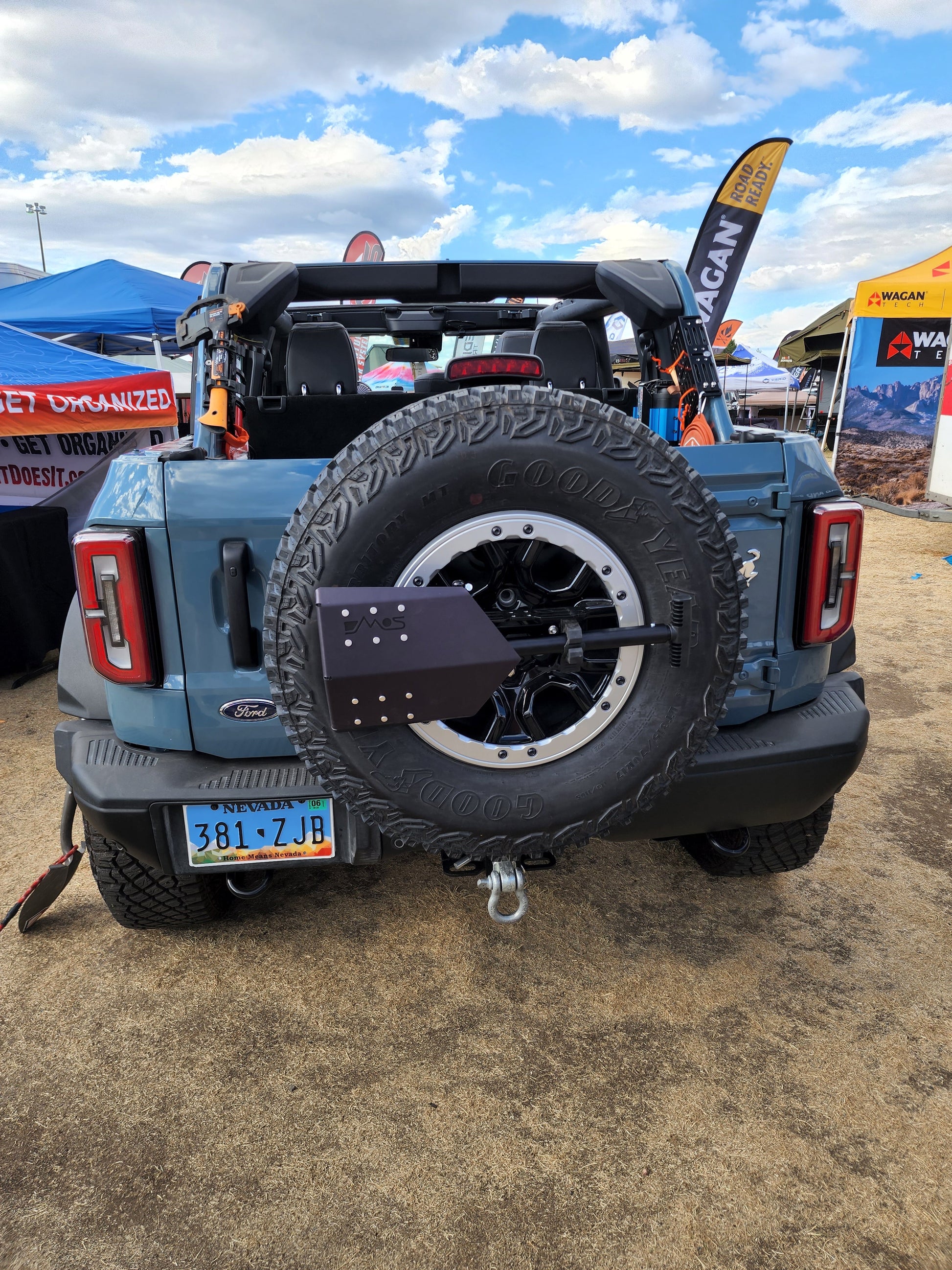 SPARE TIRE MOLLE (2021-2023 FORD BRONCO) - Desert Does It