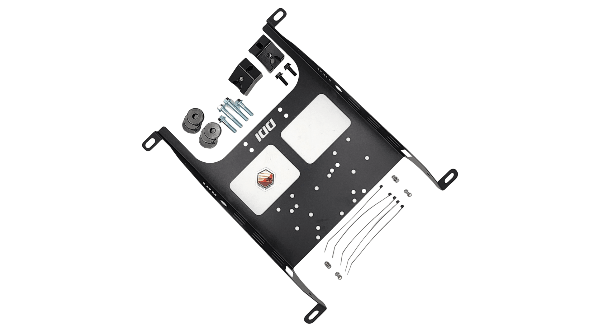 TOYOTA UNDER SEAT COMPRESSOR MOUNT (2005+ TACOMA, 2003+ 4RUNNER, 2006-2014 FJ CRUISER) - Desert Does It